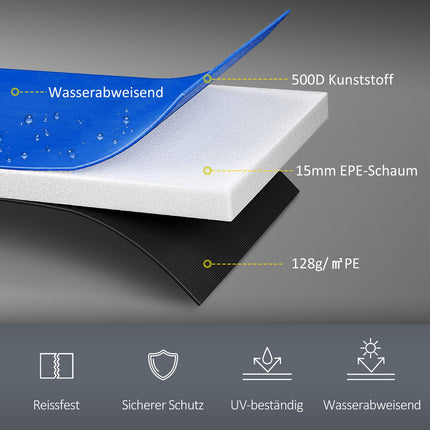 Trampoline edge protection 244 Cm - UV protected, weather resistant