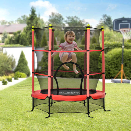 Mini Garden trampoline with safety net, Ø163 cm, Up to 50 kg