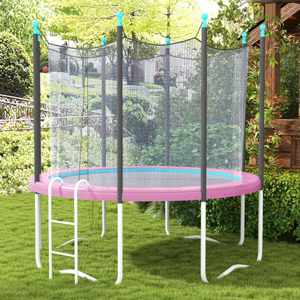 Trampoline Pad Cover, Waterproof, Tear-Resistant, Ø366 cm, Pink