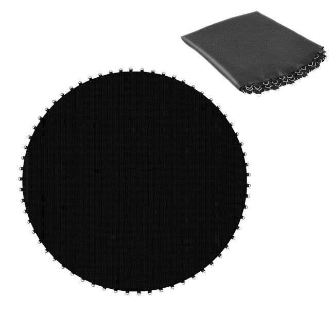 Trampoline Replacement Mat, 366 cm Frame, Black, Durable PP