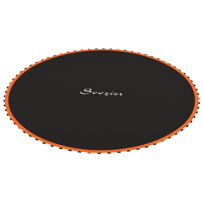 Trampoline Replacement Mat, Round, 3.66m, Polypropylene, Orange