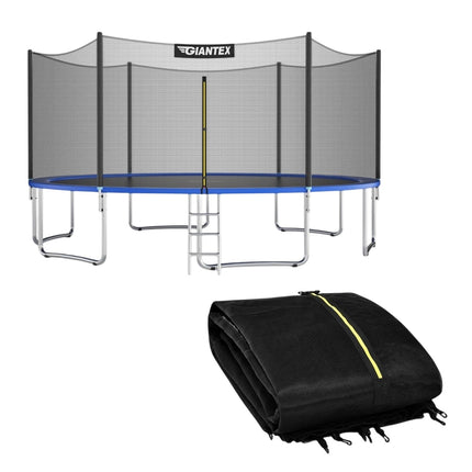 Trampoline Safety Net for 366 cm Round Frames with Zipper