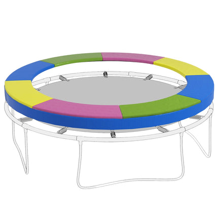 Trampoline edge protection 244 Cm - UV protected, weather resistant