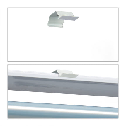 Transparent Water-Repellent Bathroom Roller Blind