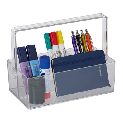Transparent bag with handle