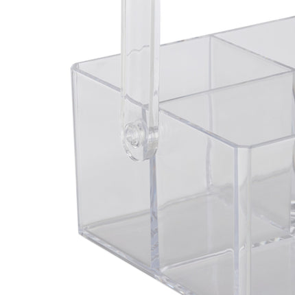 Transparent bag with handle