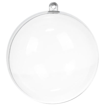 Transparent baubles 12 cm - set of 5 Ruhhy 22278