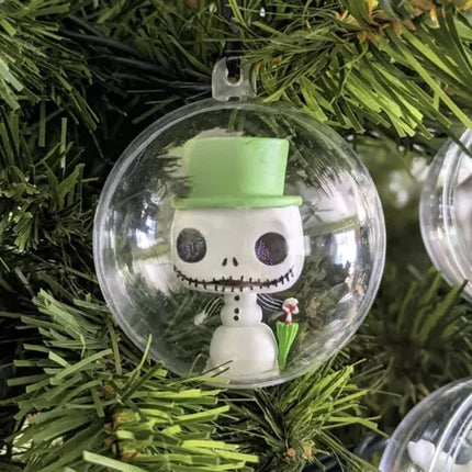 Transparent baubles - set of 12 Ruhhy 20508