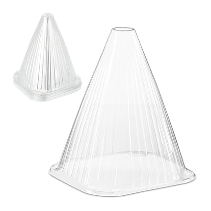 Transparent plant hat 10-pack