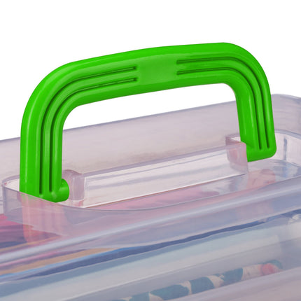 Transparent plastic box