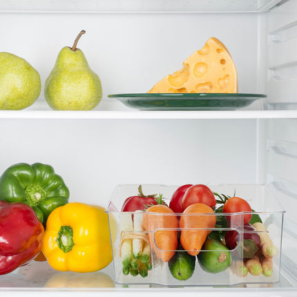 Transparent refrigerator holder