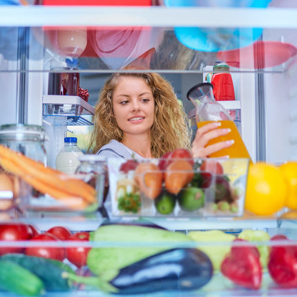 Transparent refrigerator holder