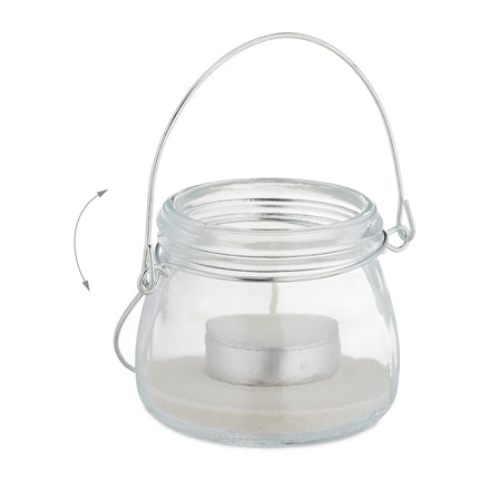 Transparent wind light set of 12