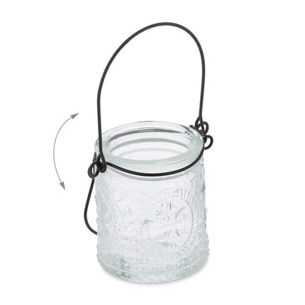 Transparent wind light set of 12
