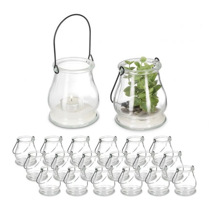 Transparent wind lights set of 20
