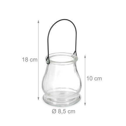Transparent wind lights set of 20