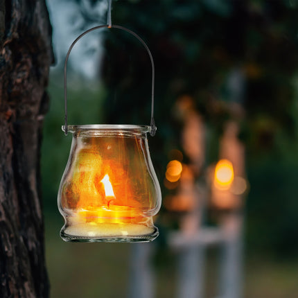 Transparent wind lights set of 20