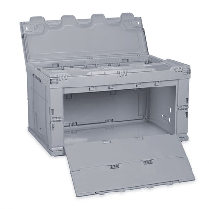 Transport box 60 liters with lid
