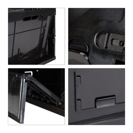 Transport box 60 liters with lid