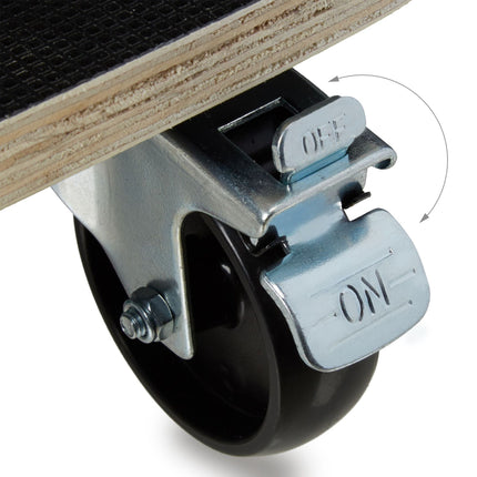 Transport roller with brake 400 kg
