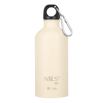 Travel Bottle 550ml Beige – Leak-Proof Design