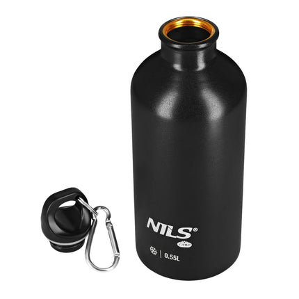 Travel Bottle 550ml Black – Leak-Proof, Portable