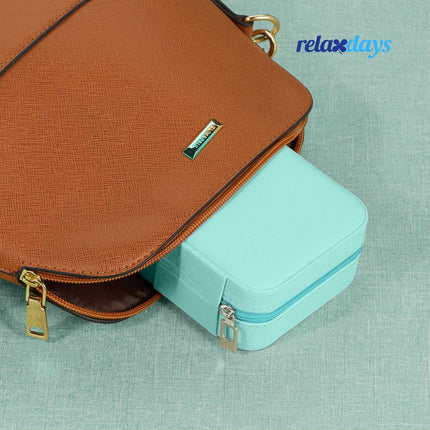 Travel Jewellery Case – Compact, Leather Look, Scratch-Proof