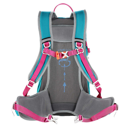 Travel Pack, Turquoise, 18L Capacity