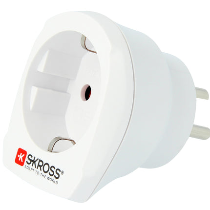 Travel adapter Europe to Denmark Grounded