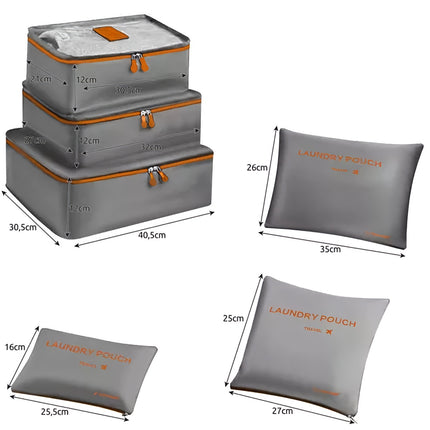 Travel organizer - 6 pcs. Trizand 23183