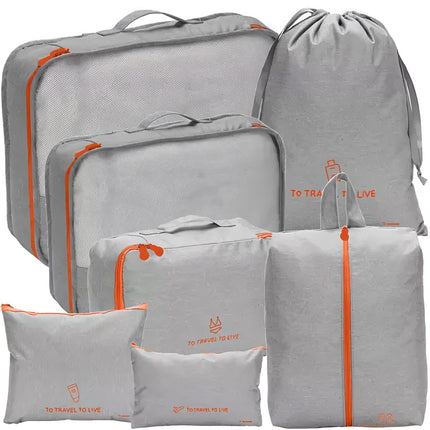 Travel organizer for suitcase - 7 pcs Trizand 23111