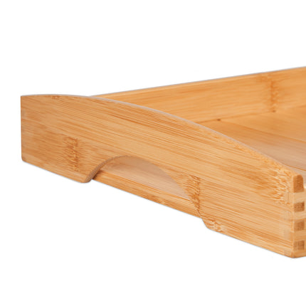 Tray in bamboo