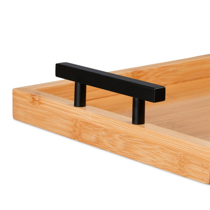Trays in bamboo - set of 2