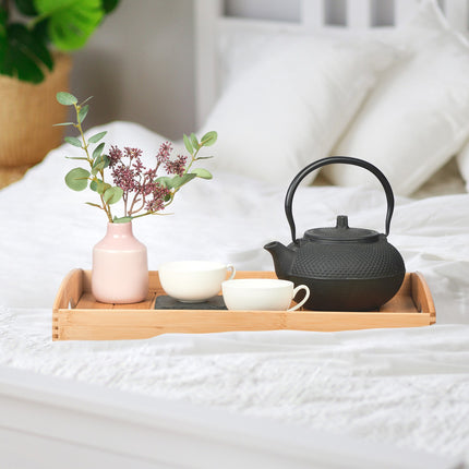 Trays in bamboo - set of 2