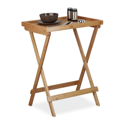 Tray table bamboo