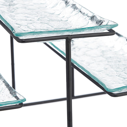 Tray with 5 trays