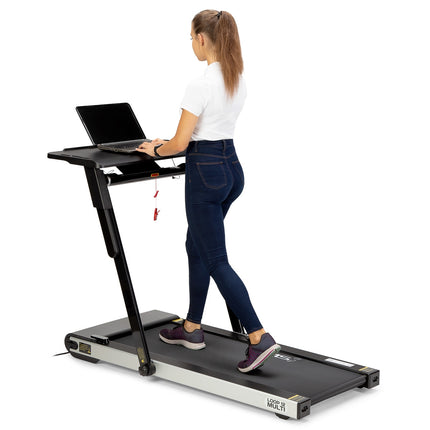 Treadmill Desk with Adjustable Height and Foldable Design