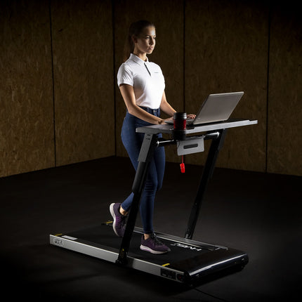 Treadmill Desk with Adjustable Height and Foldable Design