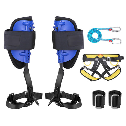 Tree Climbing Spikes Set – Adjustable, Straps, Harness