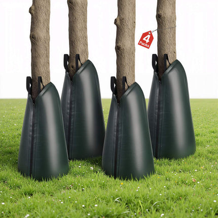 Tree Watering Bags, 20 Gallon, 4 Pack, Slow Release