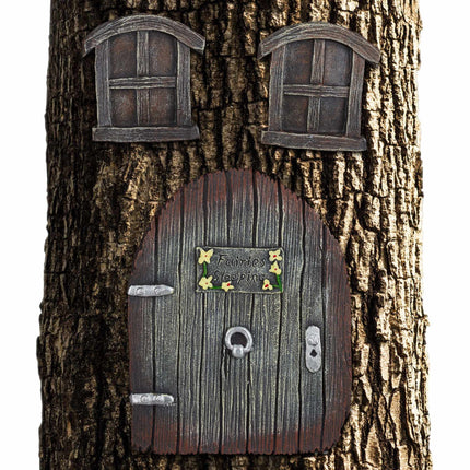 Trees with fairy doors