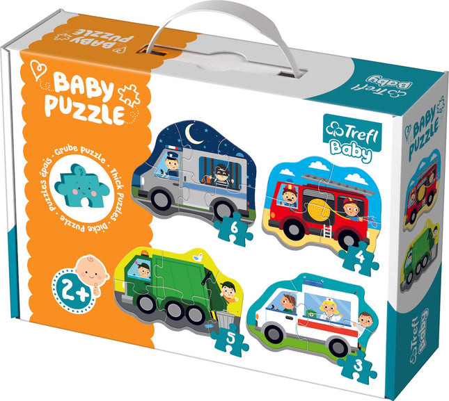 Trefl Baby Puzzle Set Cars