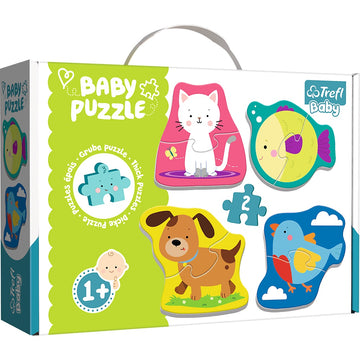 Trefl Baby Puzzle Set, Pets