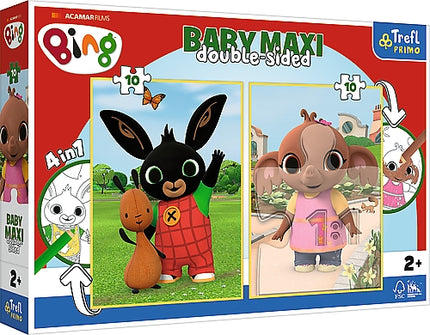 Trefl Bing Baby Maxi Puzzle, 10X2 Pcs