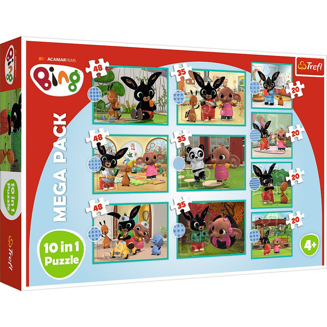 Trefl Bing Puzzle 10 In 1 Set