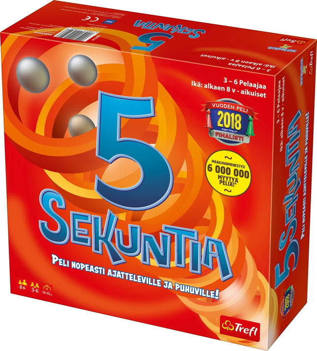 Trefl Board Game 5 Seconds (In Finnish Lang.)
