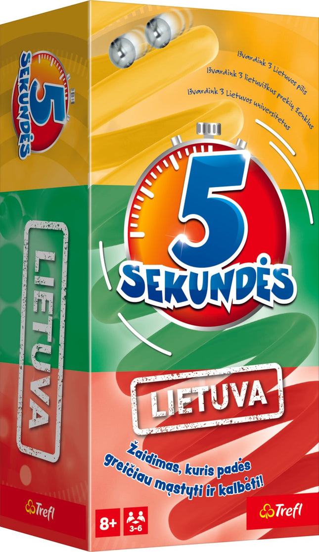 Trefl Board Game 5 Seconds Lithuania