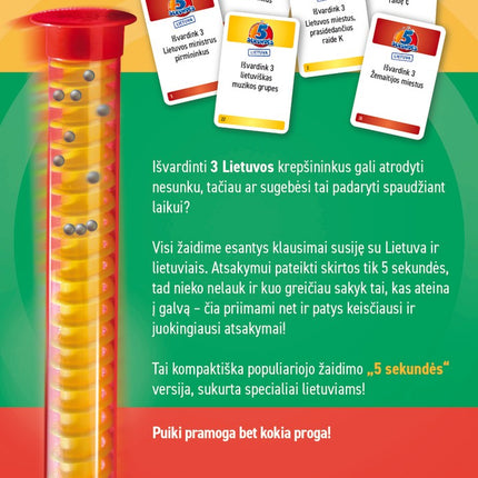 Trefl Board Game 5 Seconds Lithuania