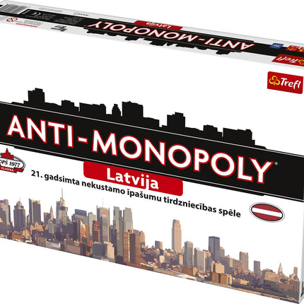 Trefl Board Game Anti-Monopoly (In Latvian Lang.)