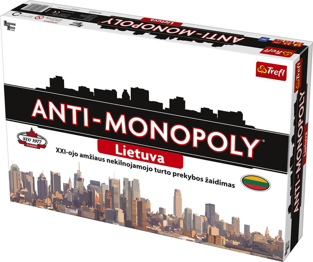 Trefl Board Game Anti-Monopoly (In Lithuanian Lang.)